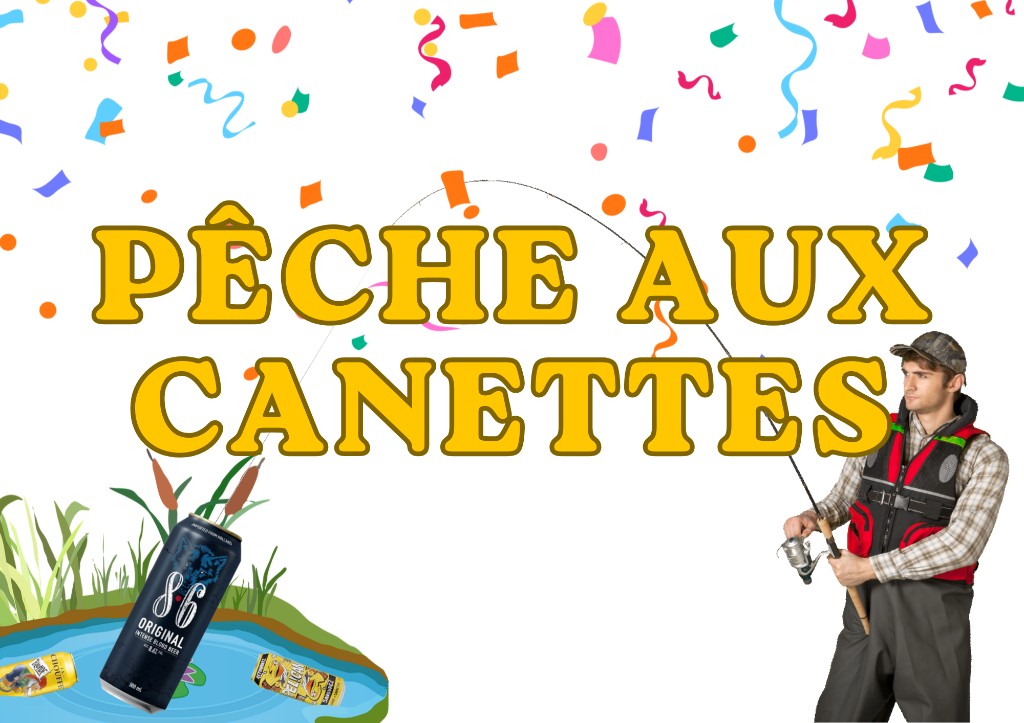 Affiche Pêche aux canettes — Motocultor